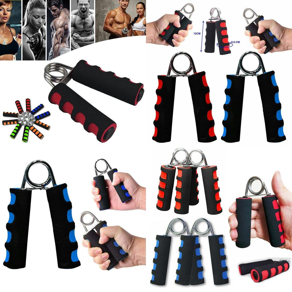 Grip do dłoni z pianki Wzmacniacz chwytu nadgarstka przedramienia z miękkimi wyściełanymi uchwytami