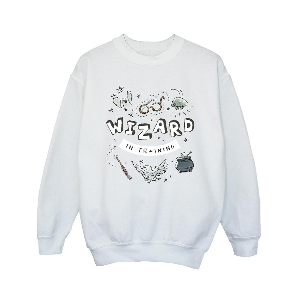 HARRY POTTER Girls Wizard In Training Sweatshirt