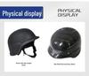 German Style PC Safety Helmet: Explosion-Proof, 4 Colors, Half Helmet for Security Protection