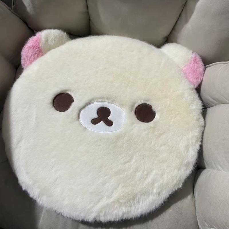 

Милая Подушка-сиденье из пены с эффектом памяти Rilakkuma Плюшевая Подушка для Студентов Офиса Моющийся Чехол Мягкая Подушка под Ягодицы Для Длительного Сидения В Стиле Аниме