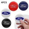 wcgvh8 4Pcs 56/60/65mm Car Wheel Center Hub Cap Stickers For Ford Focus Fiesta Ranger Mondeo S-MAX Kuga Mustang Car Emblem Badge Decal