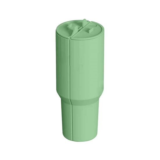 Silicone Cup Liner 2-in-1 Drink Separator Detachable Reusable Cup Divider Food-Grade Cup Holder Inserts for Juice Coffee Cocktails