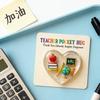 Portable Pocket Hug Mini Teacher Token Teacher Pocket Hug Token Gift Love Heart Shape Appreciation Keepsake Thank You Pocket Hug