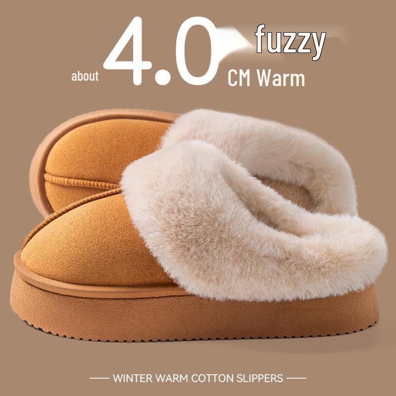 

Birkenstock Women s Plush Cotton Slippers - Thick Sole, Fashionable Autumn/Winter 2025 Warm Slippers 36-37 [Order One Size Up]