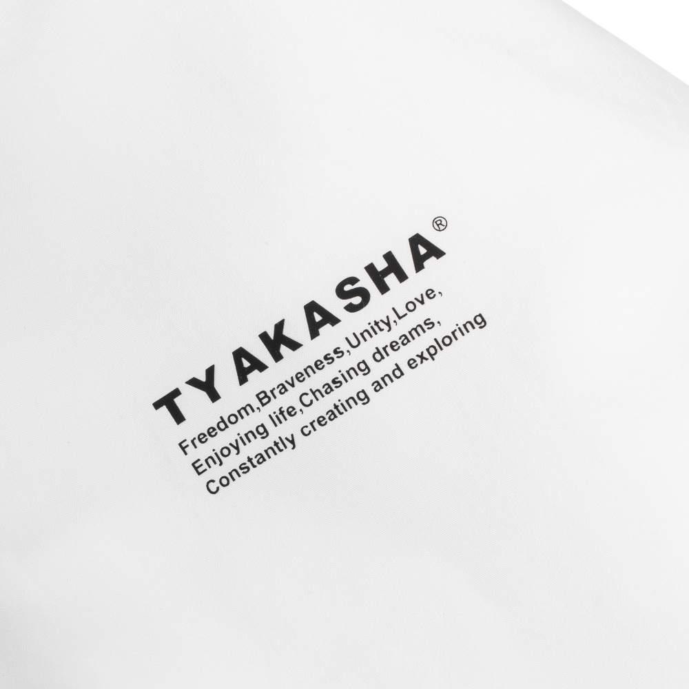 Puma X Tyakasha Logo Print Color Block Sports Baseball Cotton Jacket Men Jacket White 595563-02