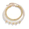 Imitation Pearls CCB Beaded Chokers Necklace Women Summer Beach Boho Starfish Conch Pendant Jewelry Accessories