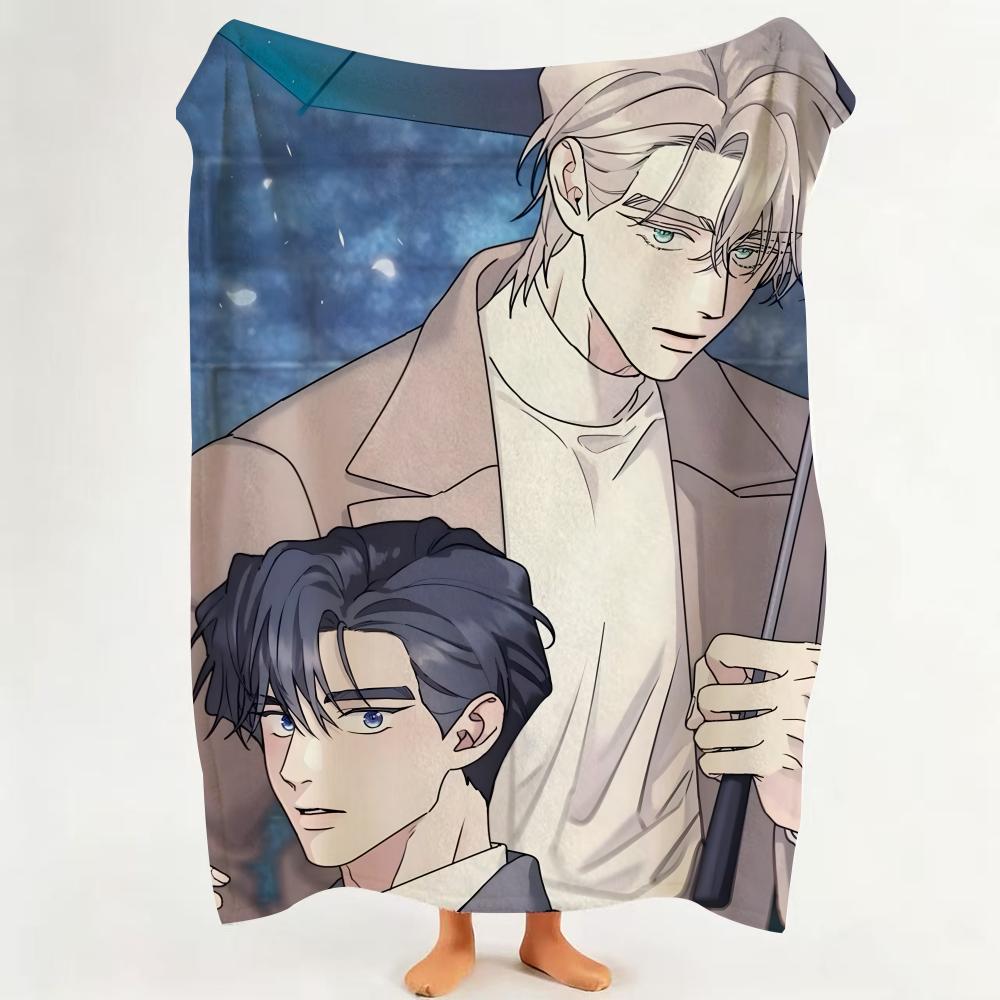 Comic T The Tree W Without Roots  Flannel  Blanket Suitable for Sofa Living Room Bedroom