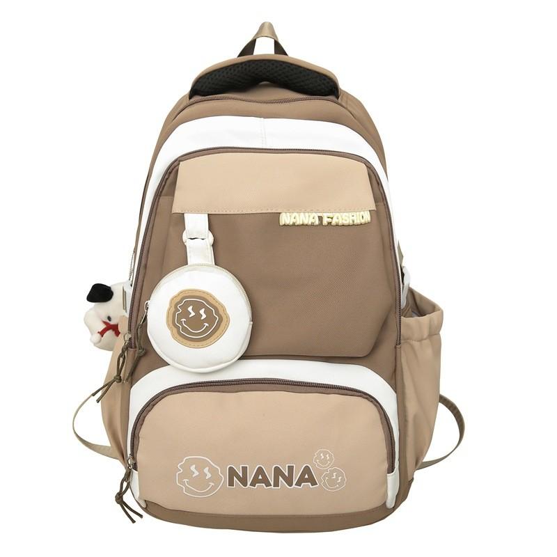 High-quality Durable Nylon School Bag Set With Playful Design For Middle School Students