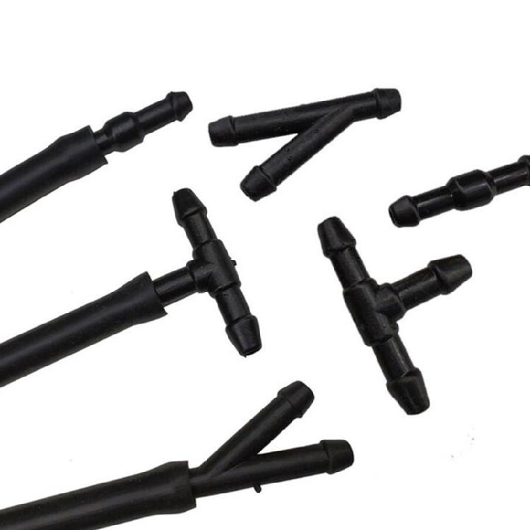 Automotive Windshield Washer Hose Kit with Connector Car Windshield Cleaning Designed for Optimal Sprays Performances