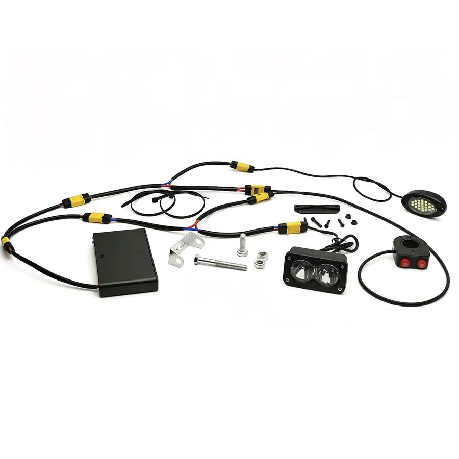 Wintai-Tech Battery Powered Baja 24 LED Rock Light Pure White Rock Lights 18 Watts