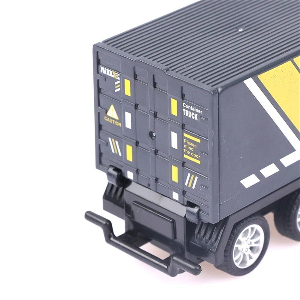 Transporter Simulated Truck Toy Truck Container Car Model Toys Pull Back Car  Educational Toys