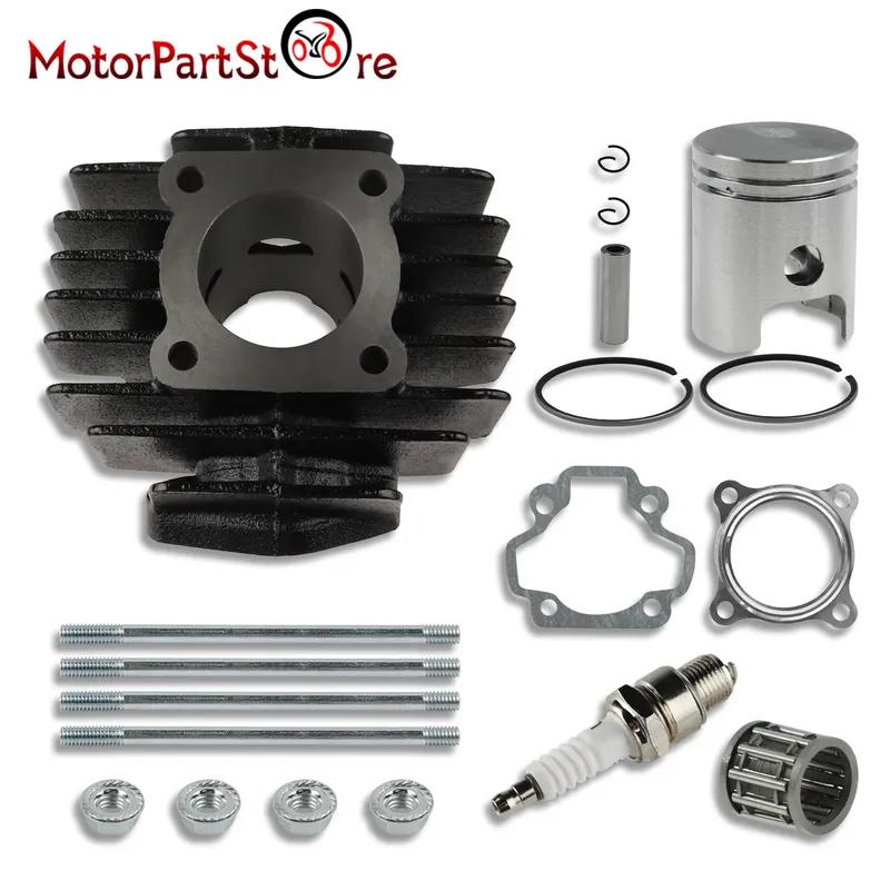 40mm 50cc Engine Cylinder Piston Ring Gasket Top End Rebuild Kit for Yamaha PW50 QT50 PW 50 Kids Mini Bike off-road Motorcycle
