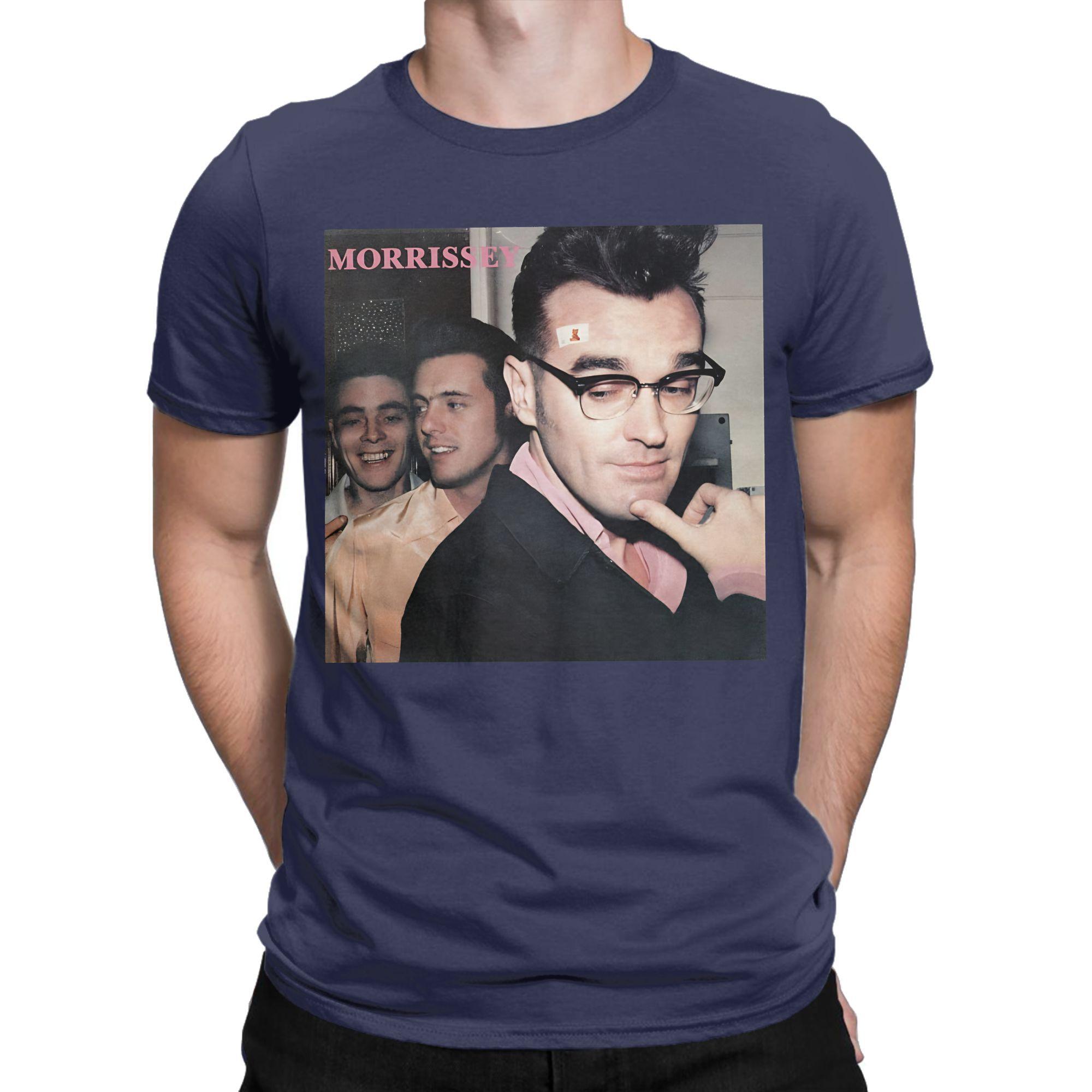 

Morrissey Tour 2025 Gift T Shirts Mens Cotton Funny TShirt Crewneck Tees Short Sleeve Tops Gift Idea 4XL