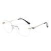 Y2k Butterfly Frame Sunglasses With Pc Lenses For Fashionable Sun Protection And Party Wear