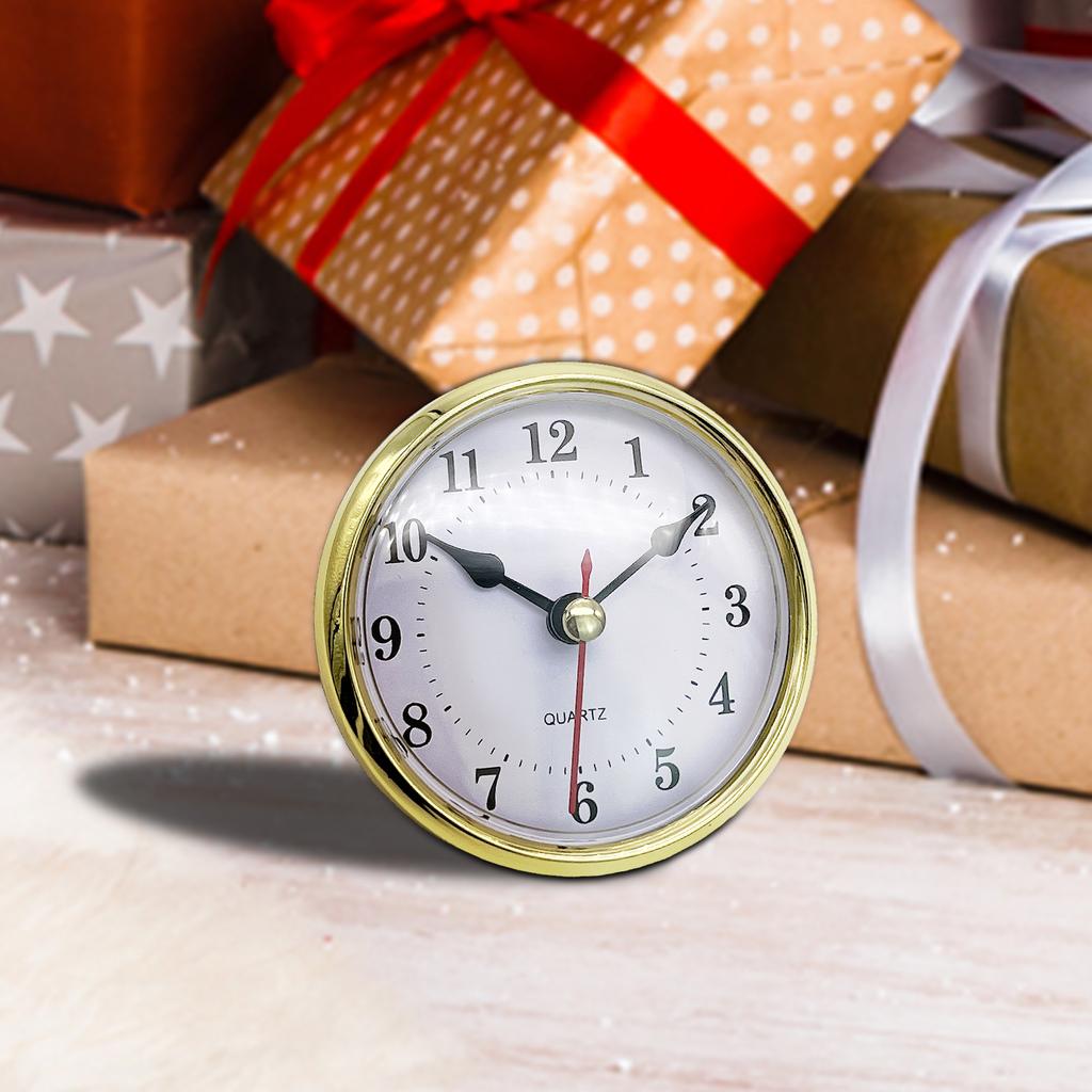 Clock Inserts Arabic/Roman Number Watch Head Clock Head 80MM Quartzs Round Clock Gallbladder Clock Repair Replacement