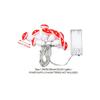 10LED LED Garland 150CM Fairy Lights Home Party Decoration Mushroom Waterproof Warm White Battery Powered String Lights
