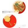Metal Beijing Tourism Bookmark Painting Hollow Literary Flower Pagination Mark Stationery Tassel Pendant Bookmark