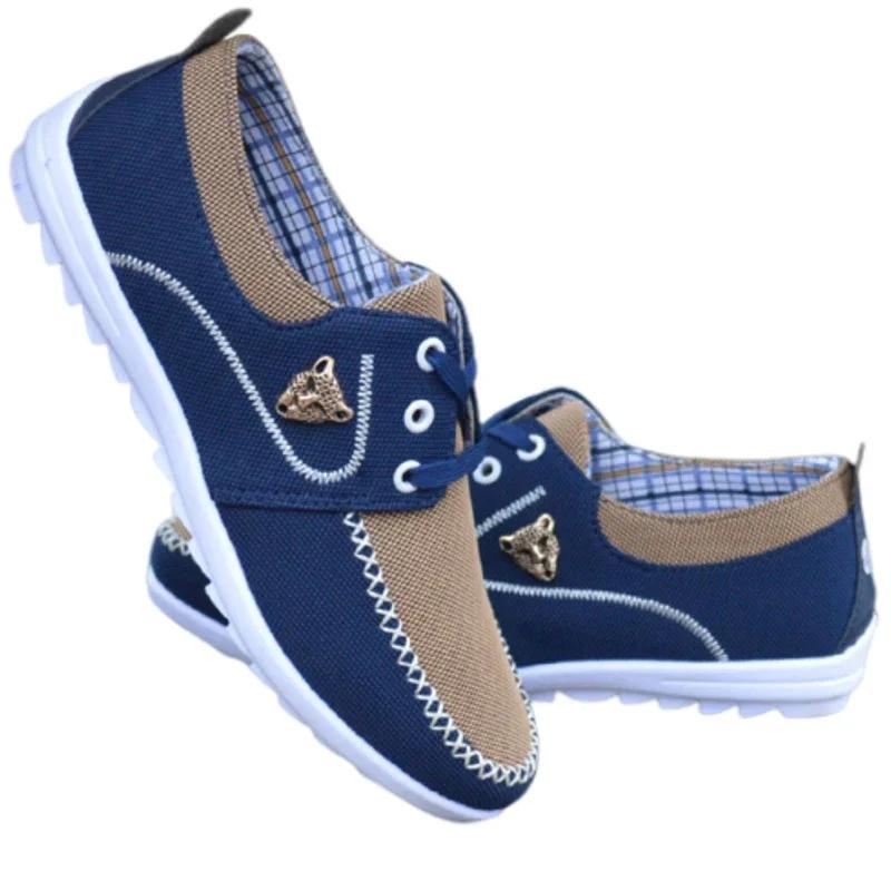 Fashionable And Lightweight Men's Leather Flat Shoes Waterproof And Breathable Casual Shoes for All Seasons