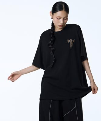 71TO96 Keyring Overfit T-Shirt (Black)