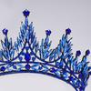 Luxurious Hair Hoop Girl Birthday Party Elegant Pageant Water Drop Crystal Girl Wedding Costume Headwear