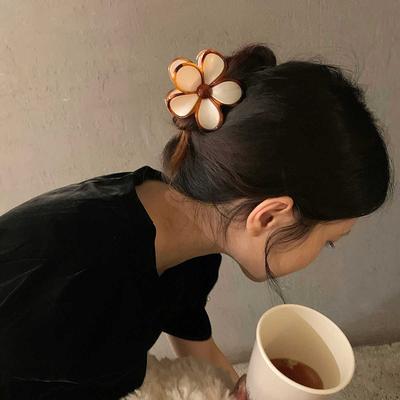 Acryl Blume Haarspange Vintage Mode Haarspangen Damen Kopfschmuck Haarnadel Krabbenklemme Haarspange Mädchen Haaraccessoires Geschenke