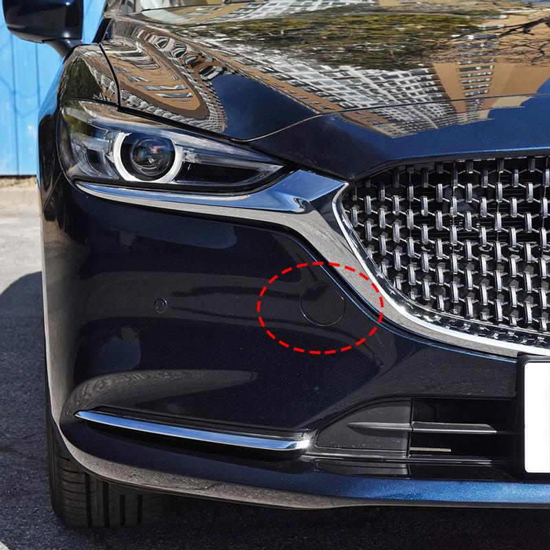 For Mazda 6 Atenza   Car Front Rear Bumper Tow Hook Cover Cap Trailer Hauling Eye Lid