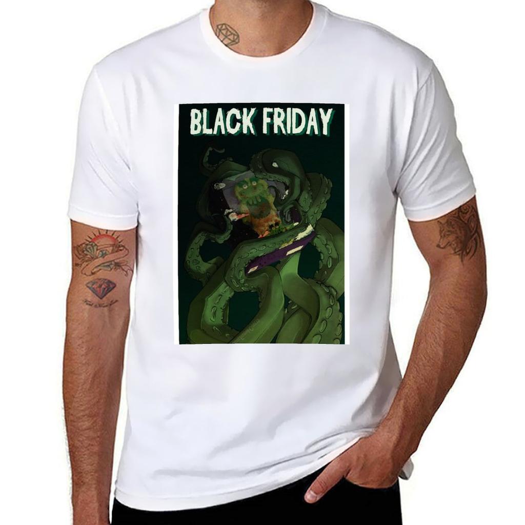 Venerdì nero (V3) T-shirt Stampa Vintage Girocollo