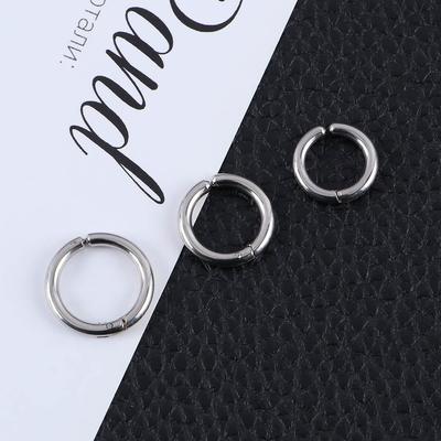 Design Party Titanium Steel Women Ear Clips Men Clip Earrings Korean Ear Cuffs Earrings Hoop