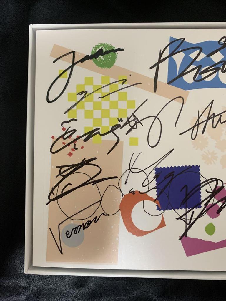 [USED] Autographed SEVENTEEN 12th SPILL THE FEELS White