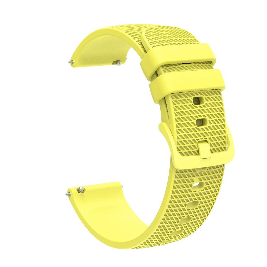 Premium Silicone Watchband WatchStrap Silicone Bracelet Quick Release Rubber Strap WristBand 18mm 20mm 22mm Width Replacement