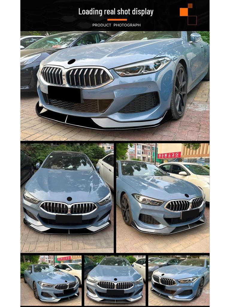BMW 8 Series (G14/G15/G16, 2019+) Front Bumper Lip Spoiler Accessory
