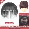 WTB Head Replacement Block Synthetic Wig Female Natural Hair Cover Breathable Straight Hair One-piece Replacement Piece Wig