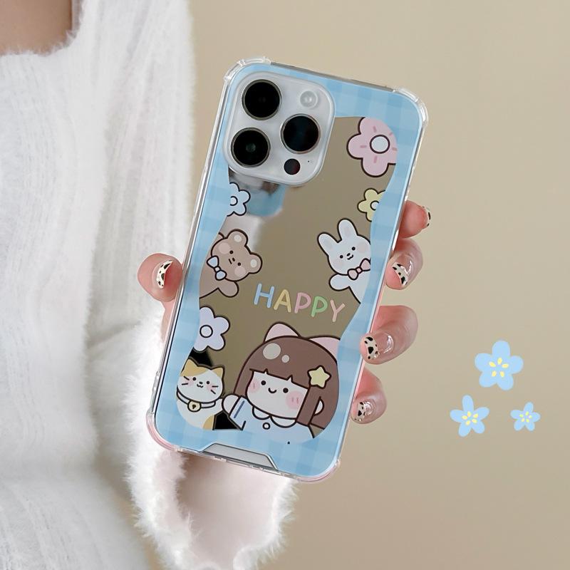 Zhitai Mirror Case for iPhone 16/14, Huawei P60/Mate60, and Xiaomi 14