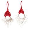 Bohemia Christmas Tree Tapestry Tassel Pendant Party Background Decorations