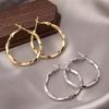 2025 Women's Möbius Hoop Earrings: Light Luxury & Nordic Retro Style