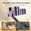 Rotatable Metal Phone & iPad Holder for Desktop - Portable, Folding, and Perfect for Live Videos