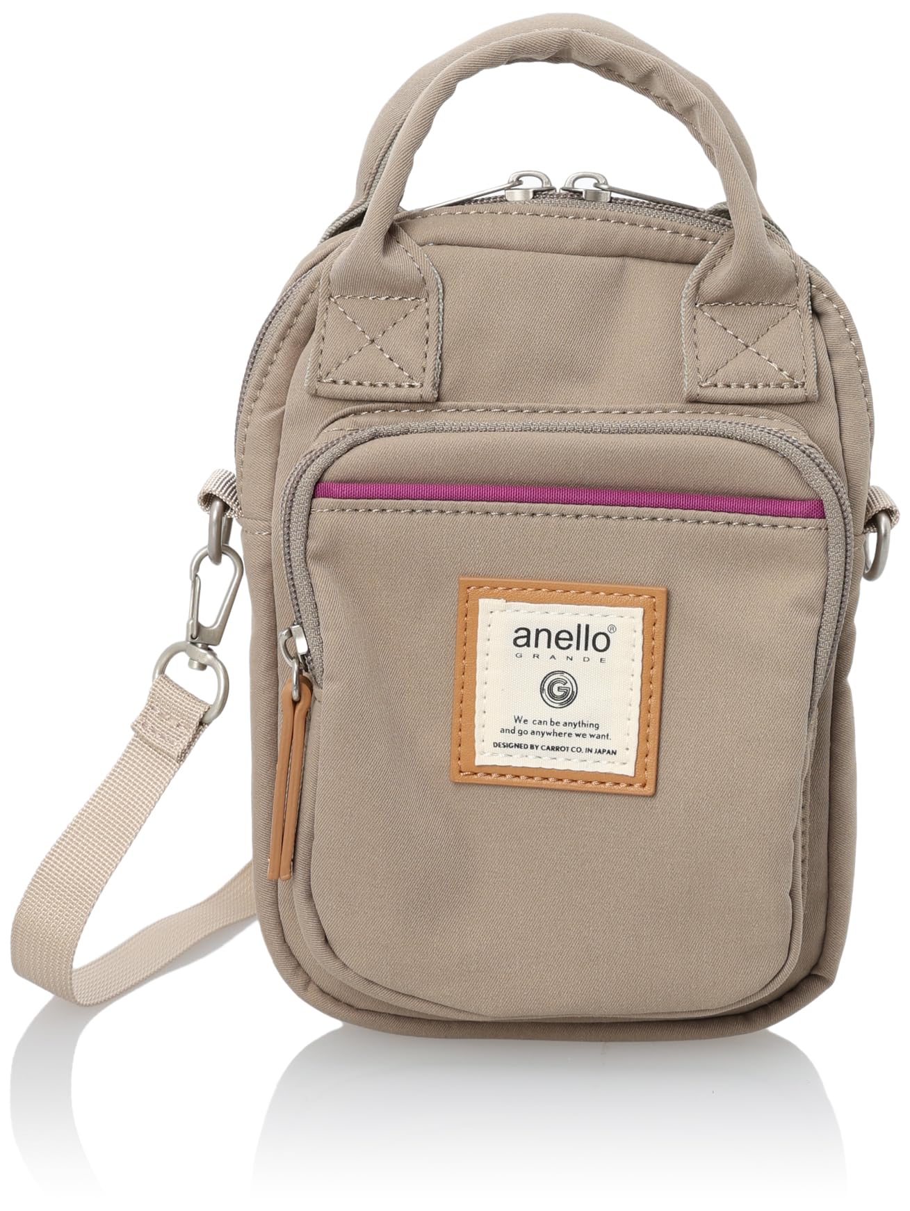 

2WAY mini shoulder bag CINNAMON GTM0338 GBE [Anello Grande]