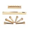 Golden Guitar Bridge Nut Saddle Classical Guitar Musical Instrument Accessories