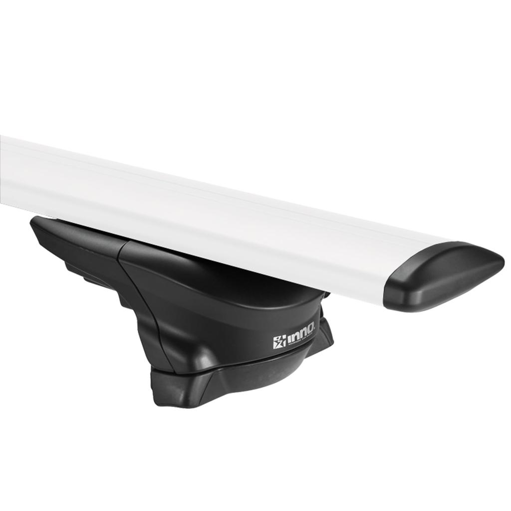 Carmate XS450BK Aero Base Roof Rack for Flush Through Increased Loading Width with Through Bar Type Rails, Type,