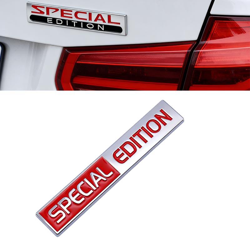 3D Metal SPECIAL EDITION Car Decoration Sticker For Car Modification LIMITED EDITION Accessories