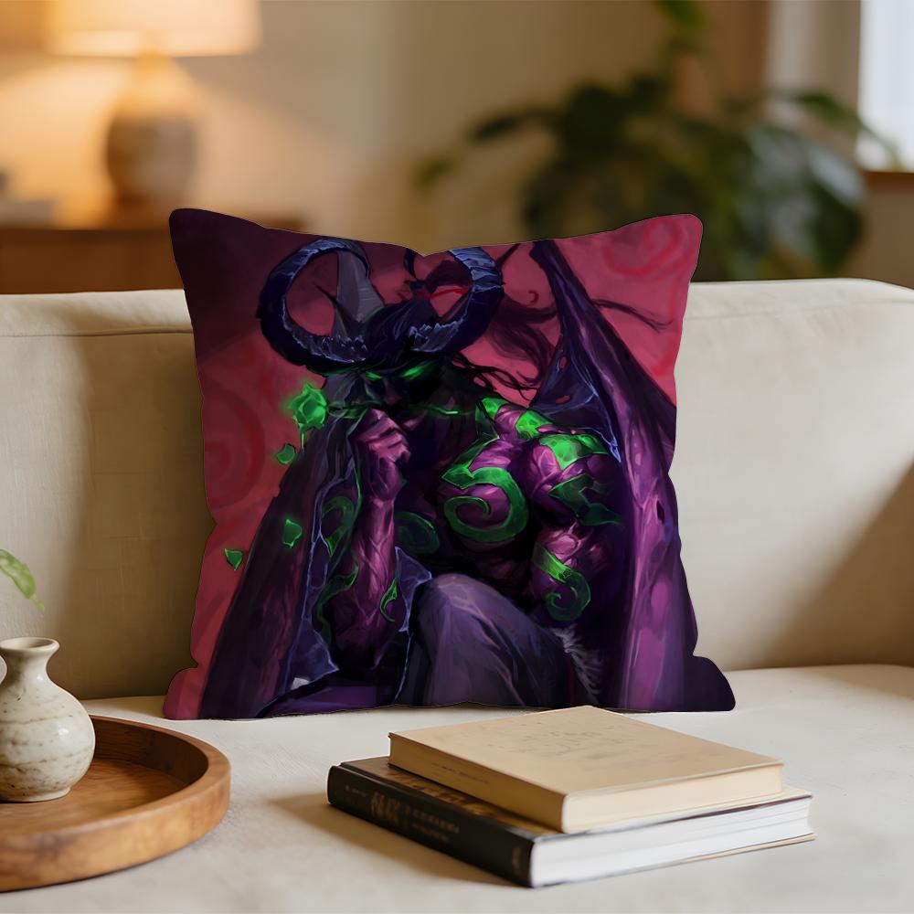 

Warcrafts of World WWOW Cushion Cover Short plush pillowcase for bed sofa carwashable 30x30cm