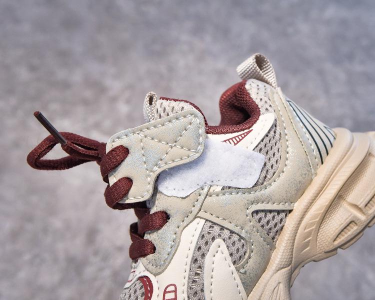 Children's Non-Slip Mesh Sports Shoes - Spring & Autumn 2025 Collection