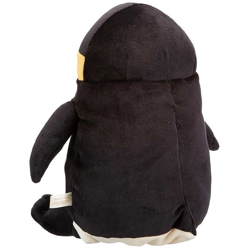 Shinada Global Mochi Series Mochipen Parent Black (L) 22 x 22 x 30cm Plush Penguin Animal MOPE-0350B