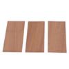 3PCS Guitar Veneer 188x98x2mm Sapele Wood Guitar Headplate Head Veneer for Repairment
