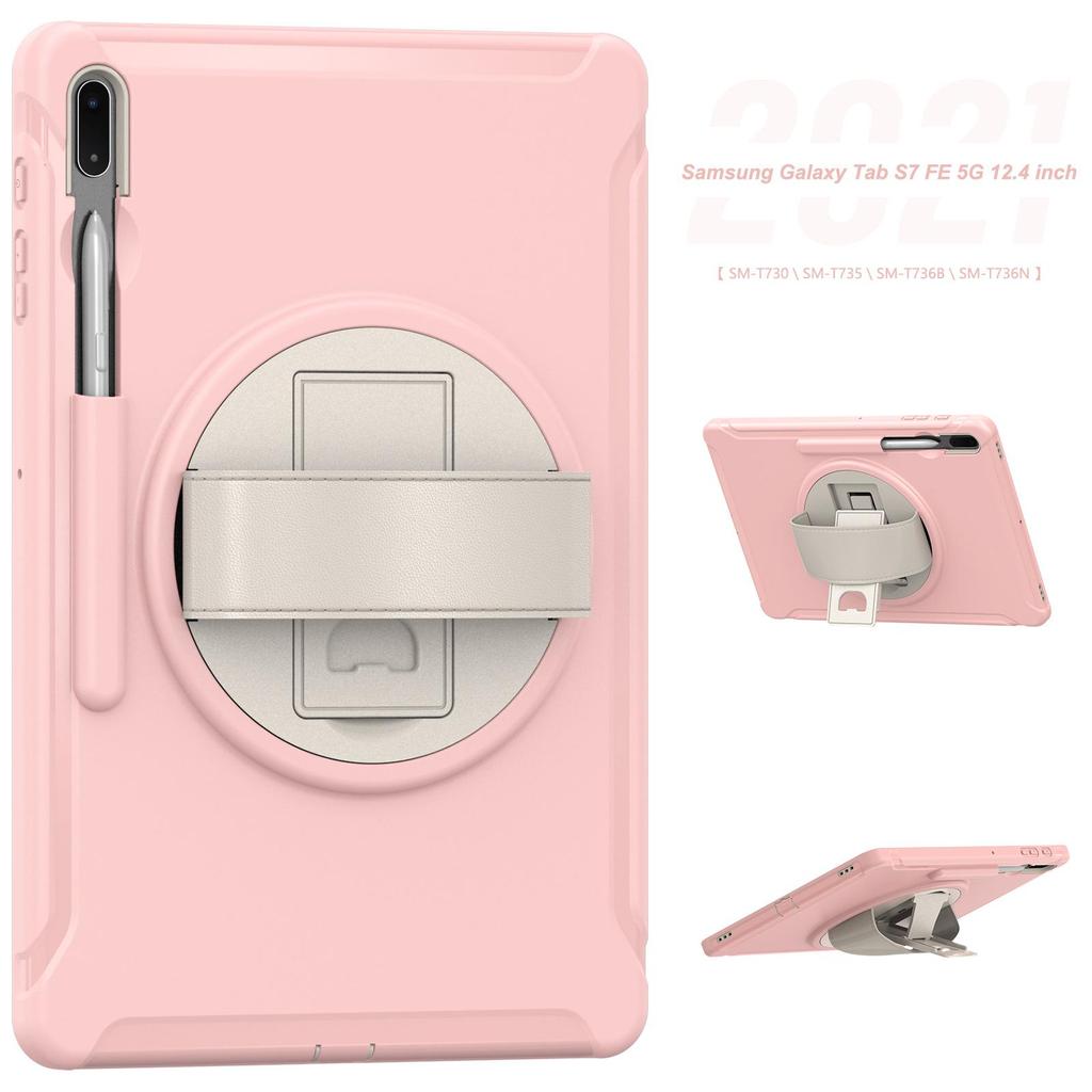 2023 Samsung Tab S9Plus Tablet Schutzhülle - Sturzsicher mit Stifthalter für S7FE 12,4 Zoll
