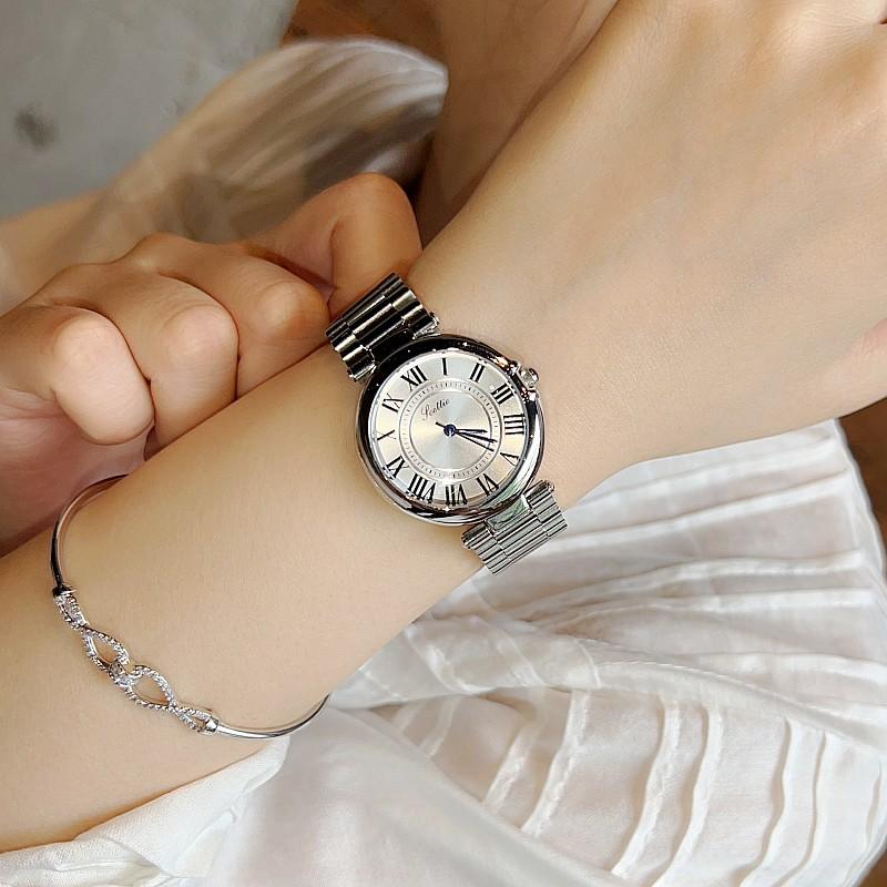 Personalized Wind Steel Strap Strap Watch Women'S Watch Fashion Watch Femininity Small Dial Women