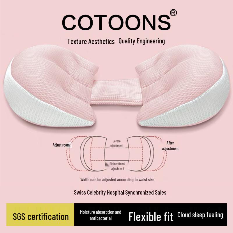 Maternity Body Pillow: Multifunctional Lumbar Support, Side Sleeping, and Belly Cushion