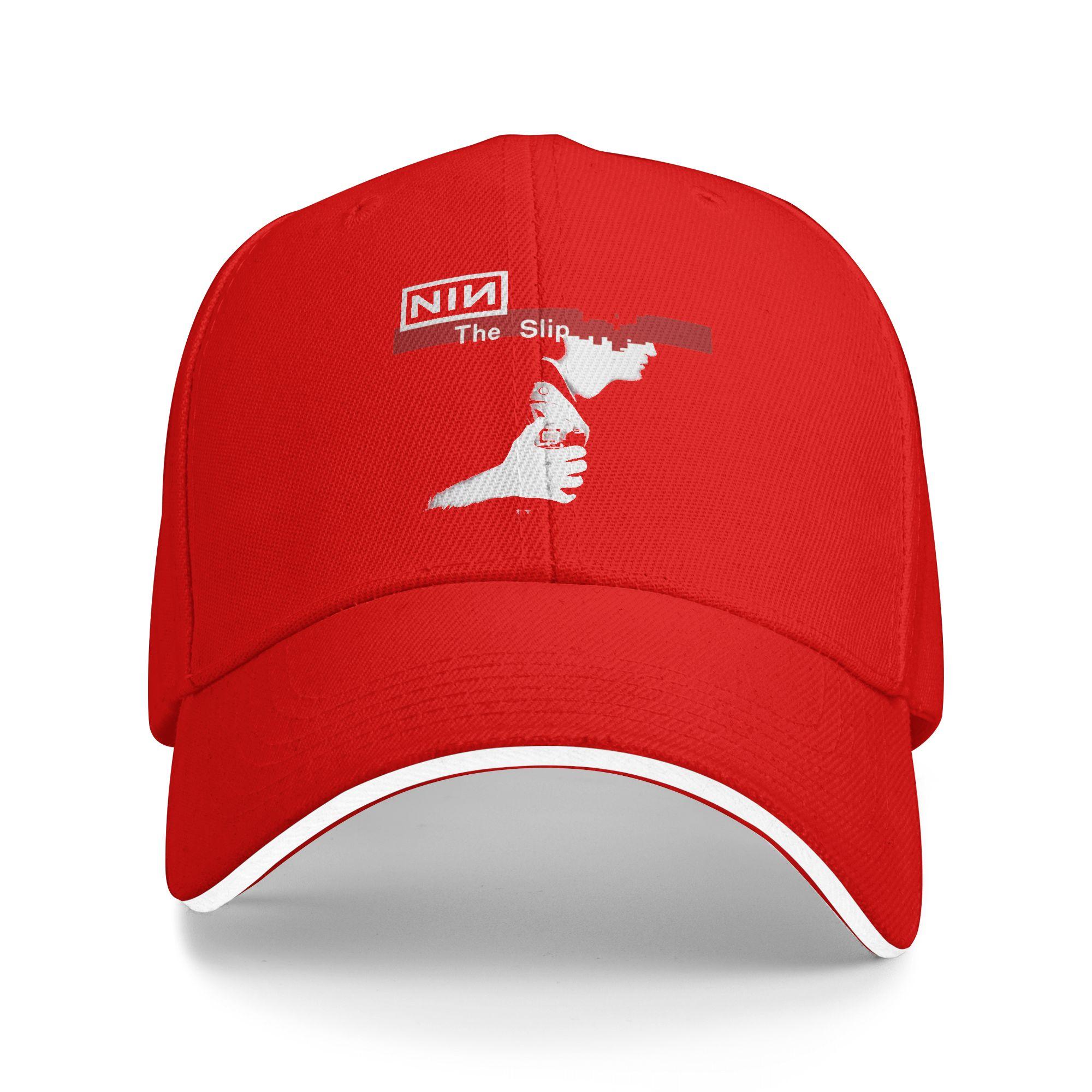 Nine Inch Nails Band The Slip Lässige Baseballkappe Outdoor-Sport Trucker-Hut Paar Damen Streetwear Baseballkappen One Size