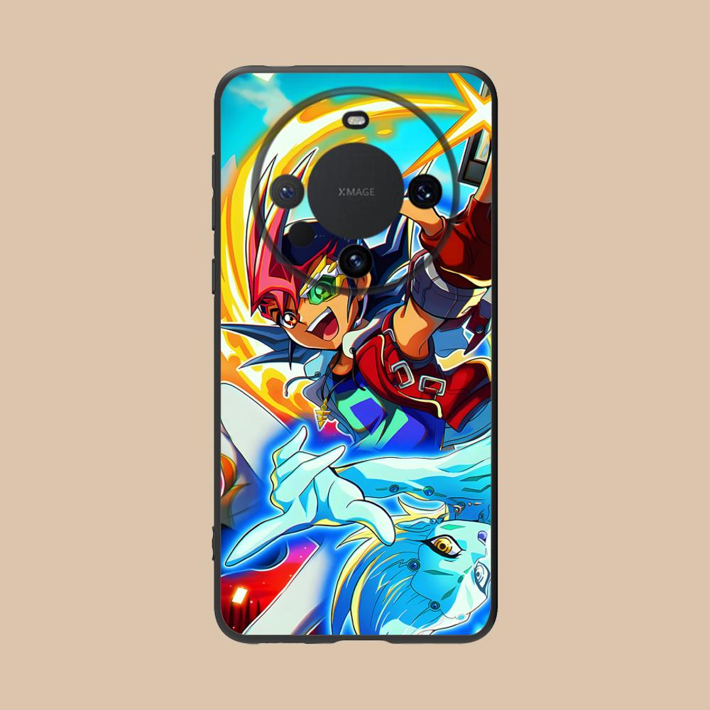 Yugioh Yuma Tsukumo Mobile Phone Case for Huawei Mate 60 50 40 30 20 10 Pro Plus Lite E 5G Colorful Printing Cover Luxury Pretty