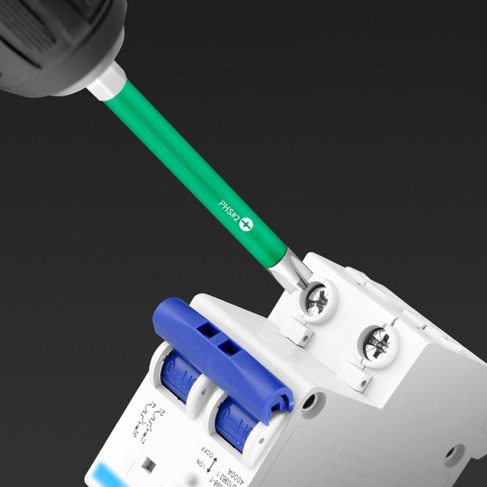 Nøyaktig skrutrekker Langvarig, sterkt magnetisk hode